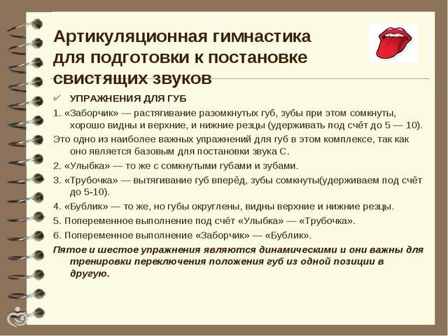 Постановка свистящих звуков дома: звук С.