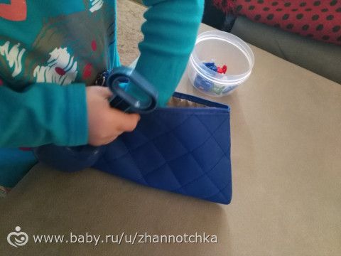 &quot;Февральская радуга&quot;. Синий цвет. 1г.7мес.
