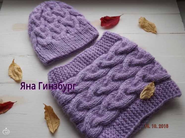 Навязала зимние комплекты...