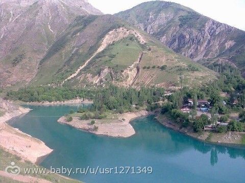 мой рай на земле))- мое детство в п. Чарвак (Узбекистан)