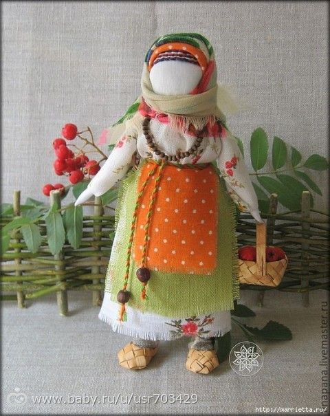 Народная кукла. Идеи для вдохновения!