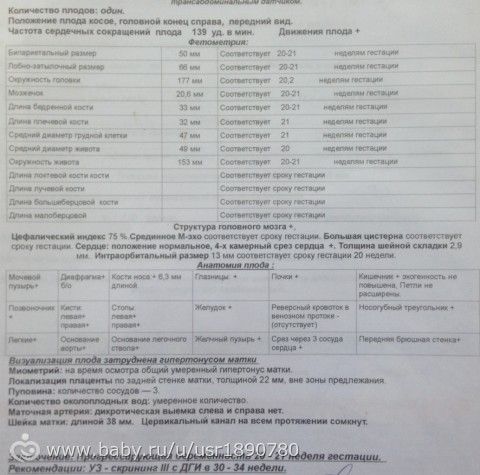Вот и второй скрининг пожаловал)